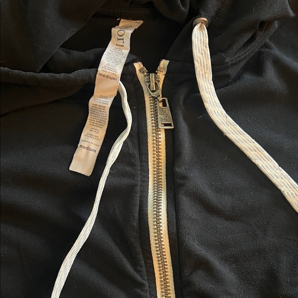 Vuori Black Halo DreamKnit Zip-Up Hoodie Sweatshirt Size M Like New - Picture 3 of 5